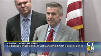 Click to Launch Capitol News Briefing with Senate Democratic Leaders, Small Business Owners and Others on Senate Bill 2 Concerning AI Regulation